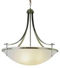 Trans Globe 8177 BN - 3LT PENDANT-MARBLEIZED GLASS